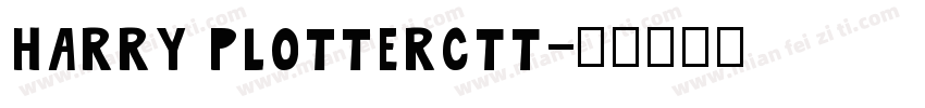 Harry PlotterCTT字体转换